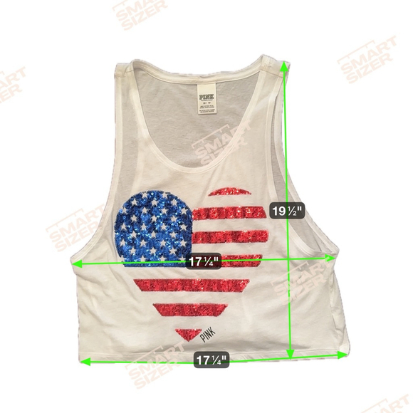 PINK Victoria’s Secret XS American Flag Tank Top - Picture 5 of 5